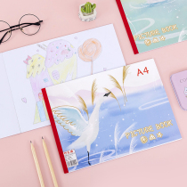 Drawings Ben A4 Drawing Benson Blank Thickened Large picture paper Elementary students a4 Painting benson sketch sketch writing this