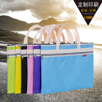 a3 File Bag Canvas Large Capacity Accommodating Sketch Paper Bag Student Picture Book Bag Double Fine Art Bag 8K Hand Bag Clip
