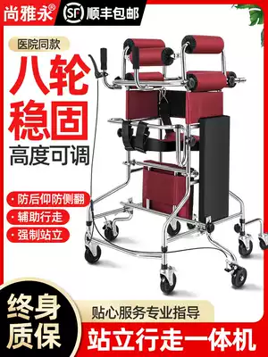 Hemiplegia rehabilitation training equipment walking stroke hemiplegic Walker leg home station frame hemiplegic standing frame