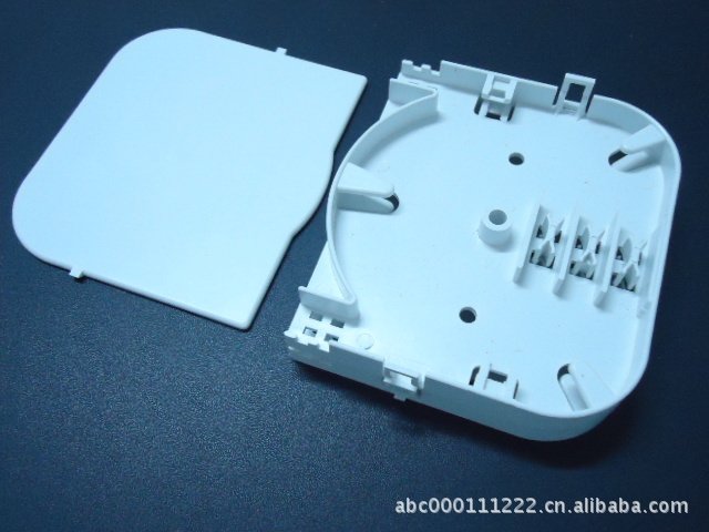 Engineering plastic six-core small straight melt disc with various leather line optical cable pressure strip storage cylinder