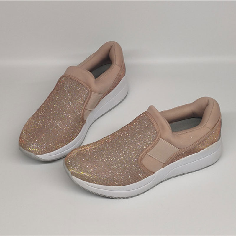 Foreign Trade Tailstock Export Italian Brands Ladies Casual Sneakers Comfort Wear and shock absorbing anti-slip heightening women's shoes