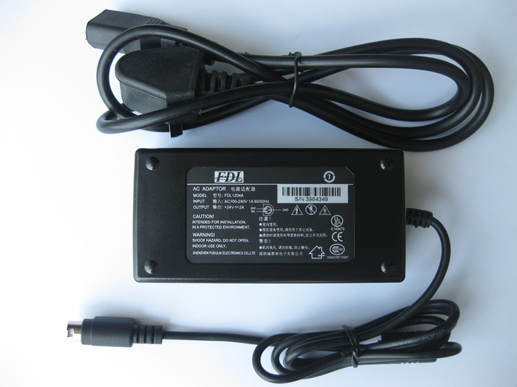 FDL cho bộ điều hợp nguồn Epson tm-U220PD Dây nguồn máy in vé nhỏ POS-180 24V - Phụ kiện máy in giá hộp mực máy in