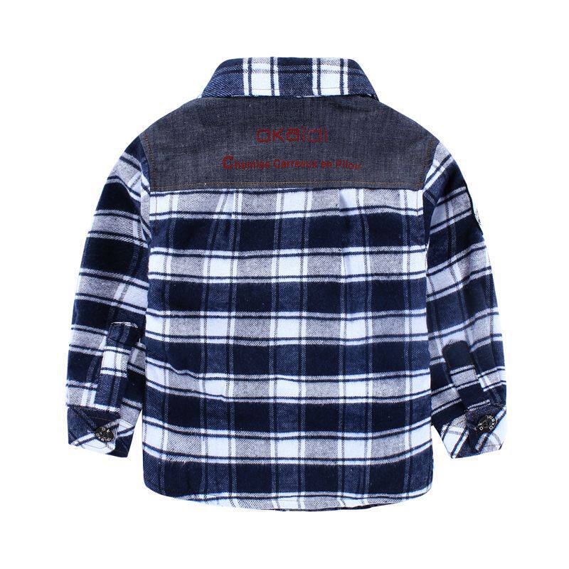 Chemise garcon à manche longue - Ref 2077323 Image 8