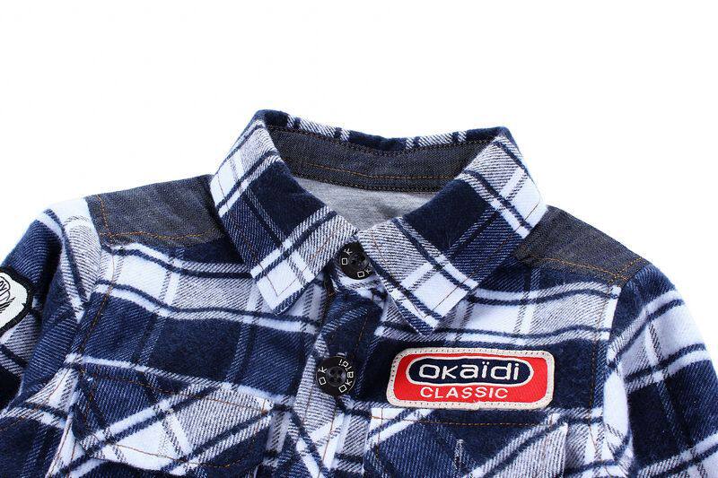 Chemise garcon à manche longue - Ref 2077323 Image 11