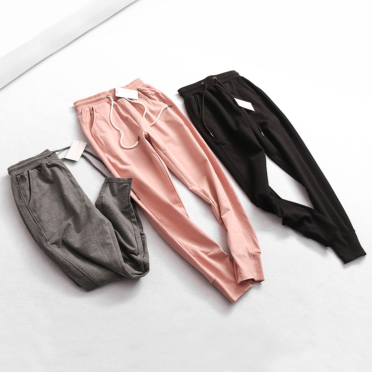 Spring new women's comfortable sweatpants sweatpants AD06
