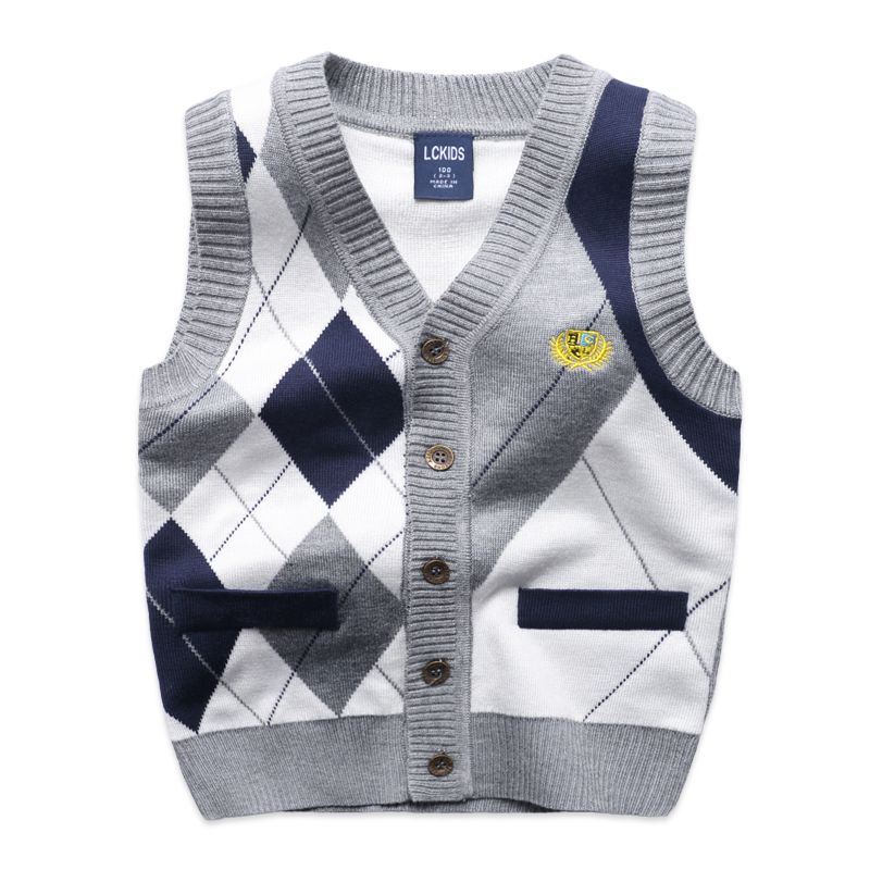 Áo vest bé trai 2018 mới xuân hè cho bé áo trẻ em