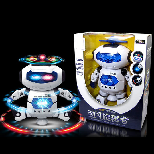 Children's toys wholesale new creative cool electric space robot kindergarten boys and girls singing and dancing