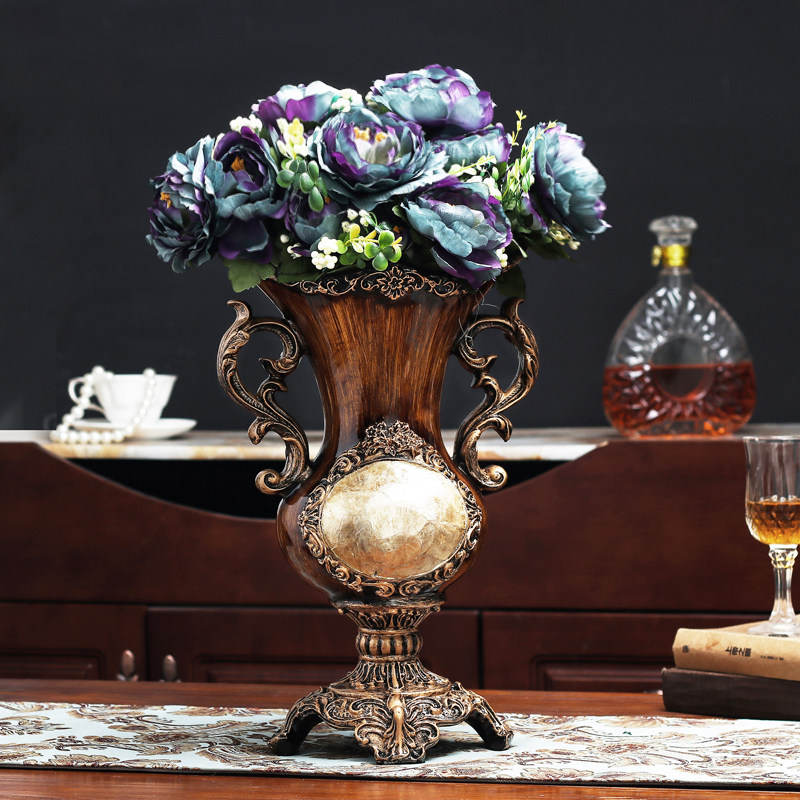 Eurostyle big number vase Dry flower Flowers Inserts Creative Living Room TV Cabinet Dining Room Swing Piece Adornment LIKE BOARD ROOM SOFT CLOTHING