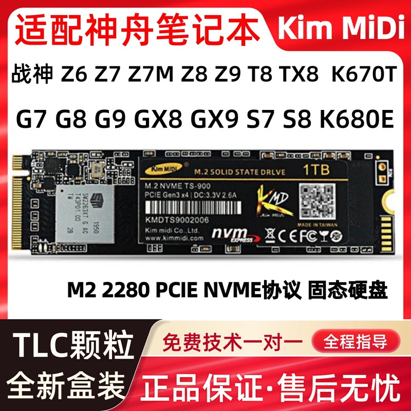 Suitable for Shenzhou Zhan Shen Z6 Z7 Z7M Z8 Zx8 G7 G8 Gx8 Tx9 S7 S8 Solid State Drive M2