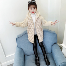 Girls autumn and winter clothes 2020 New Princess childrens clothing foreign childrens autumn lamb velvet cotton coat