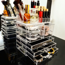 New acrylic transparent skin care products comprehensive with drawer storage box accessories cosmetic box lipstick rack makeup rack