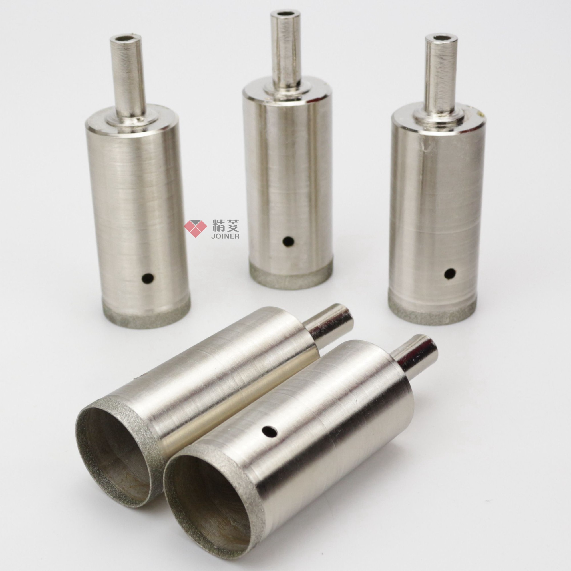 30-53mm lengthened add high fine sanding jewel finger emerald diamond drill suction sleeve driller 60mm deep