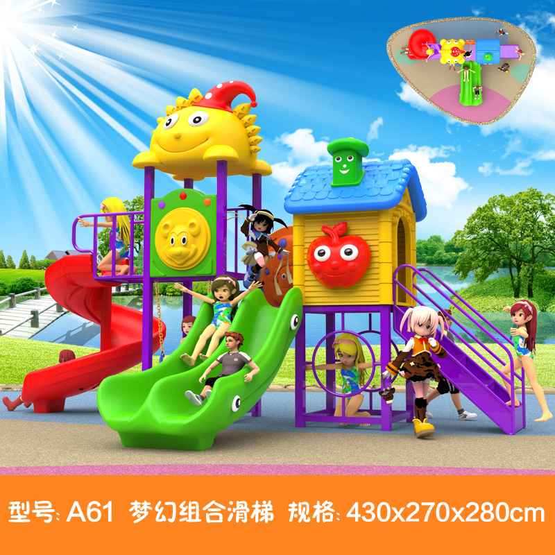Outdoor slide for children Swings Slides Combined Slide Slides Outdoor Water Park Water Park Large Pleasure Large Equipment