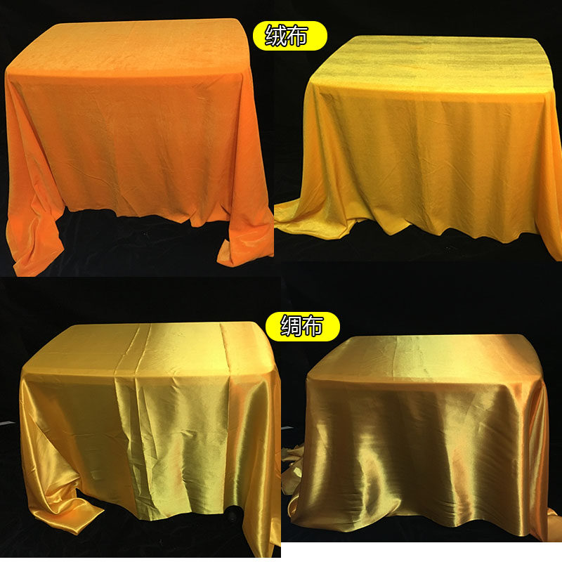 Golden Velvet Fabric Buddha Hall Yellow Cloth For Buff Table Cloth Yellow Silk Satin Cloth Buddha Tablecloth Counter Exhibition Cabinet Mat Cloth