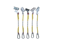 Safety rope self-locking device Wire rope self-locking buckle High-altitude locking rope hanging basket anti-falling device Lower hanging anti-falling device self-locking card