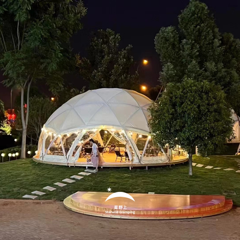 Сферическая глэмпинг-палатка Glamping Hoshino JLF-P2