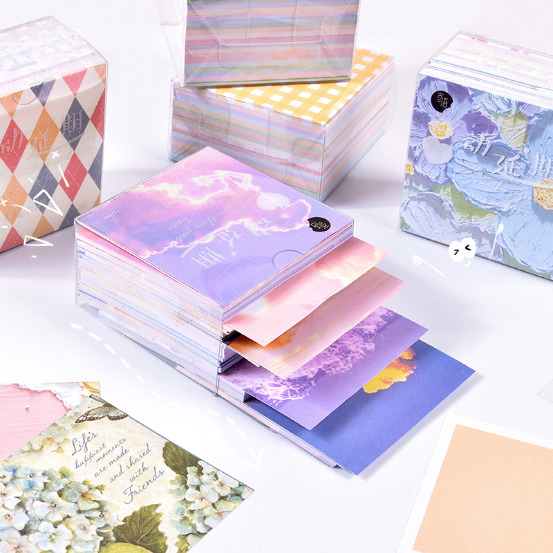 High Face Value Convenience Stickers hand ledger material stickers Convenience Stickless Students with Tear Convenience Stickler