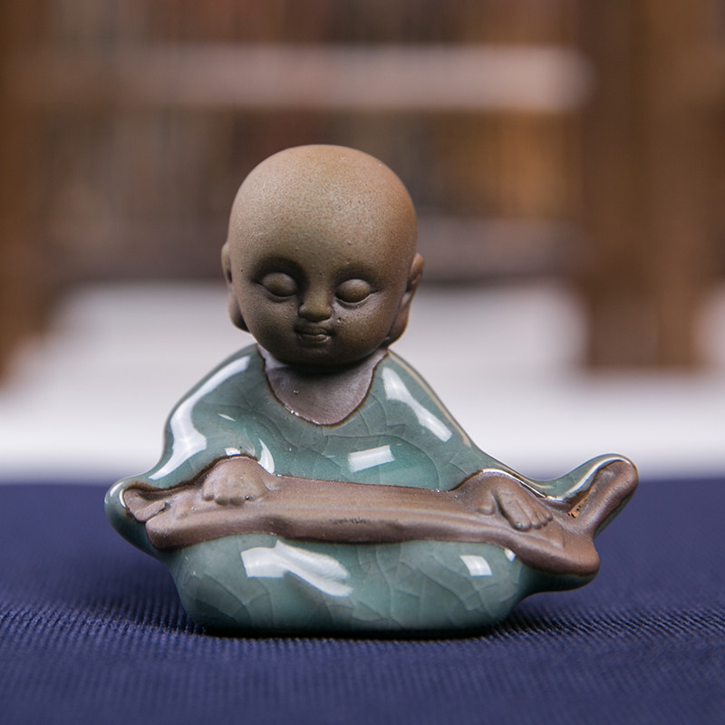 Tea Kam Kee creative handmade tea pet Dehua can raise open film Geyao tea play special tea ceremony small ornament CJJ-P038