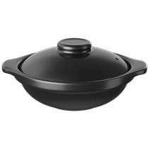 Casserole stew pot household gas high temperature resistant dry burning non-cracking gas stove ceramic commercial clay pot rice small soup pot 734