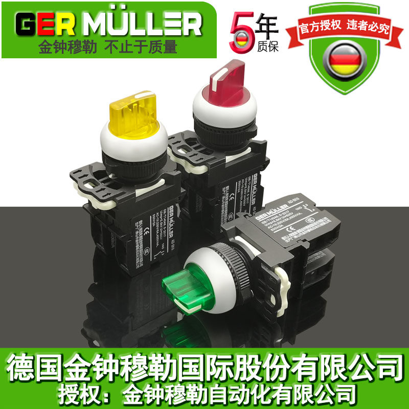 Lighted selection button switch knob self-locking reset switch control switch button electronic switch gate switch