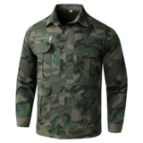 Летний тонкий хлопковый дышащий камуфляжный комбинезон, защита от ожогов