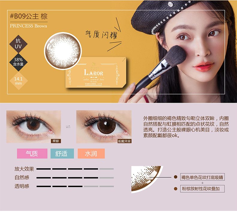Youlumei Nhật Bản của người đẹp máu hỗn hợp nửa năm ném kích thước kính vô hình kính đỏ với cùng một đoạn 1 mảnh TX - Kính đeo mắt kính kính dior