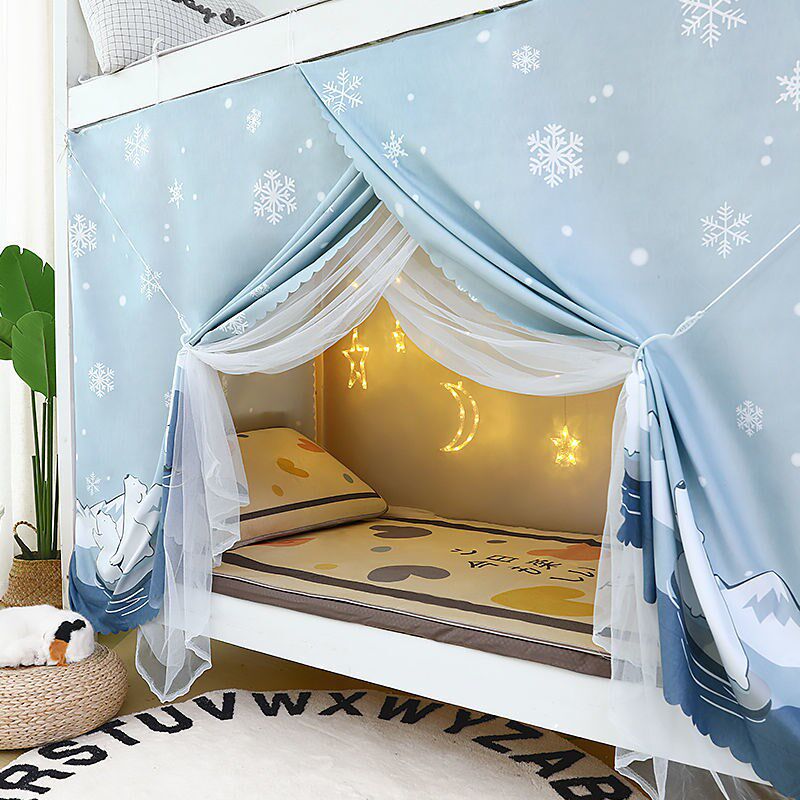 College student dorm in one - size bed white 1 2 - meter bed single - door student bedroom with 1 bedroom