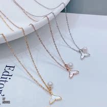 Ten Miles Simple Chain All-match Simple INS Wind Necklace Adjustable French Commuter Cold Wind Clavicle Chain