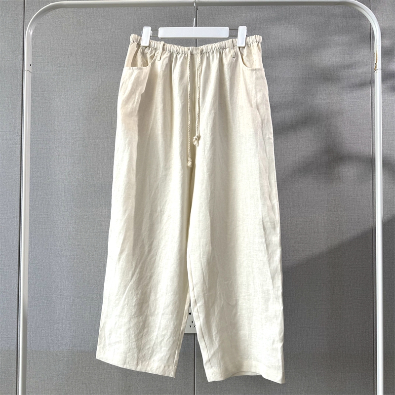 【4/20 New Product】Sailing Robinson Video Featured 100% Linen Casual Old Money Three-Piece Set Rk261364