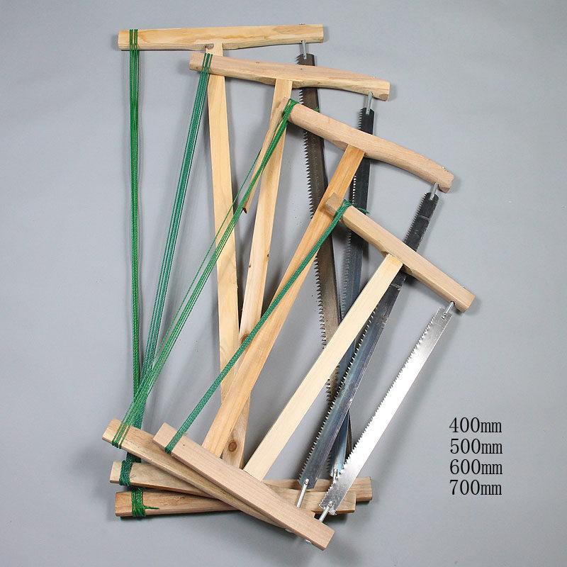 Traditional Carpenter saw saw wooden manual saw saw large frame saw fruit tree saw old wooden saw