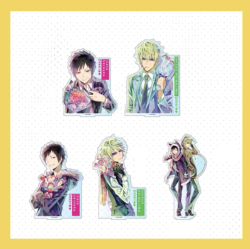 Headless Horseman: Tales of the Night Anime Merchandise: Saito, Ryu No Tsuruga, Kiyota Masahiko, Enori Ayori Acrylic Standee