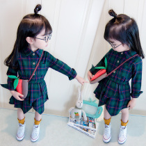 Girls foreign dress 2021 spring dress Korean version of baby princess dress spring baby skirt 1-2-3-4 years old