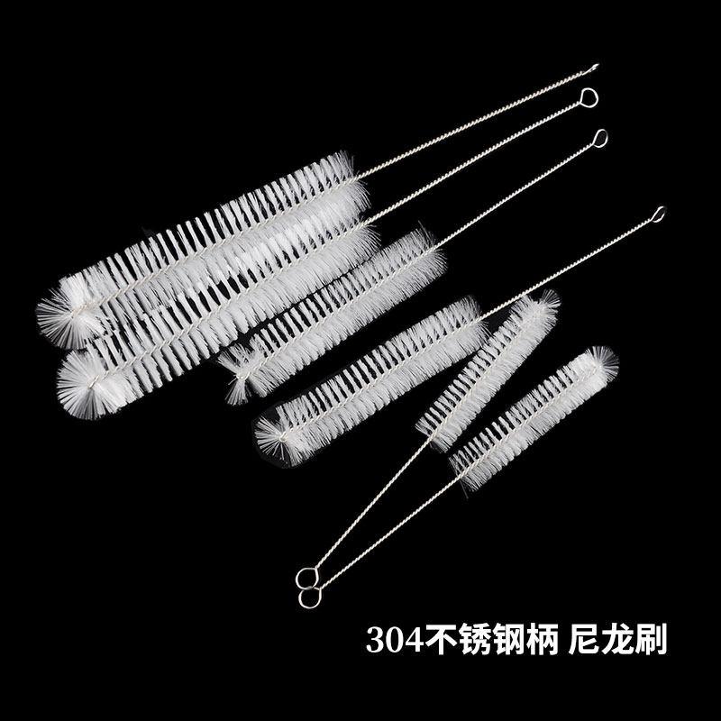 试管刷毛刷猪毛刷小号中号大号实验室清洁刷子 试剂瓶刷 猪鬃毛