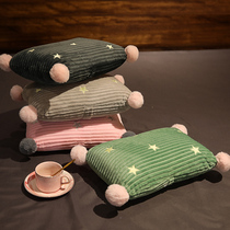 Slow Rebound Memory Cotton Afternoon Nap Pillow Deities Office Groveling Sleepers Students Lunch Break Girls Sleep With Small Pillows