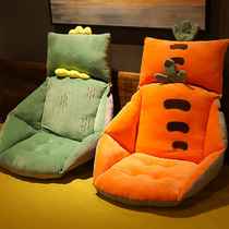 Chair Cushion Back Cushion Integrated Office Long Sitting Home Care Back Cushion Seat Butts Mat tatami ground