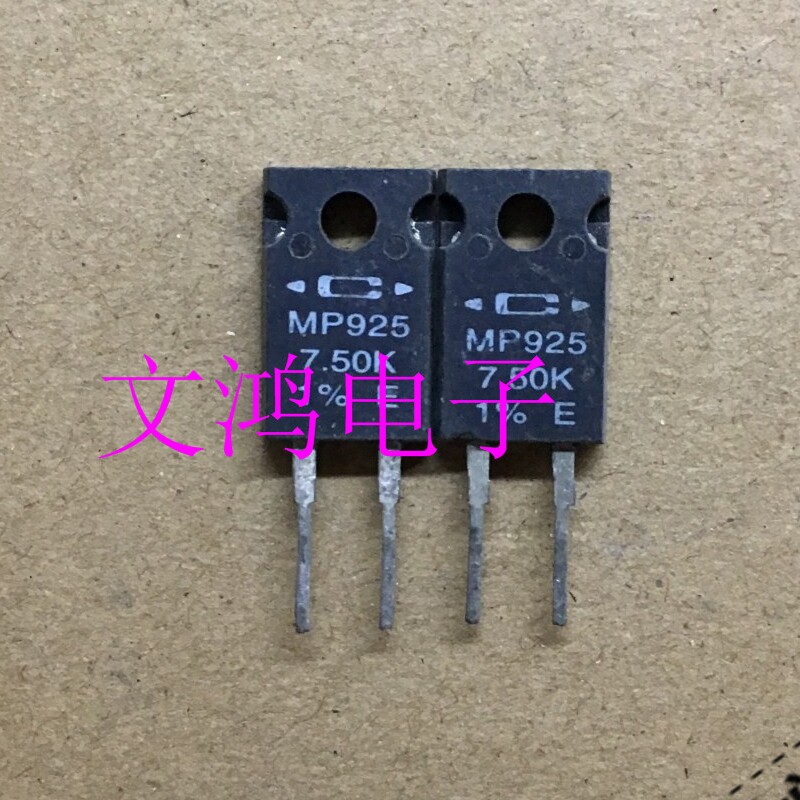 Disassembly CADDOCK MP925-7 50K-1% plus when non-inductive resistance 7 5K 25W 7 5K Euro