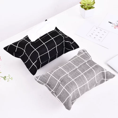 Креативная ткань, салфетки, подвесной органайзер, из хлопка и льна