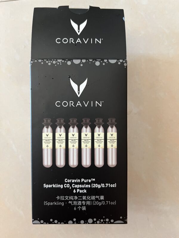 Coravin Caravin Champagne Sparkling Wine Special Bottle Opener Bubble Wine Special Carbon Dioxide Air Bag