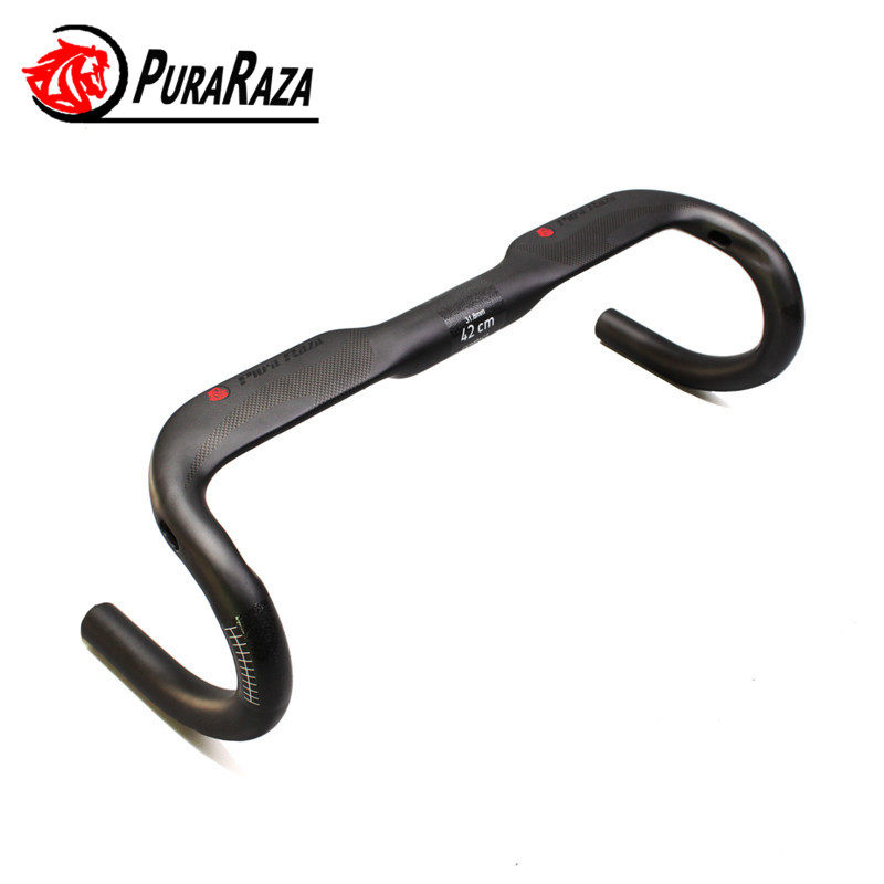 2023 new products Taiwan PURA RAZA Carbon fiber road car bend to take the handle sports car to the 3K inner routing-Taobao