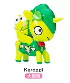 Коллекционная фигурка в слепой коробке (Tokidoki & Hello Kitty) — единороги и друзья, мини 9×8×7,5 см
