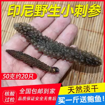 Wild dry small sea cucumber dry sea cucumber special price Indonesian sea cucumber 500g light dry sea cucumber without sulfur