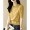 Ginger yellow knitted fabric