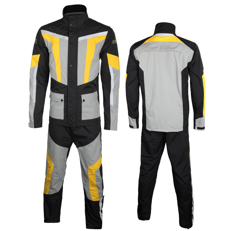 LOBOO radish motorcycle riding large size raincoat rain pants split raincoat knight motorcycle riding locomotive raincoat