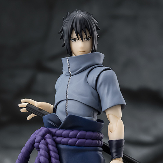 [in Stock] Bandai S.H.Figuarts Shf Naruto Uchiha Sasuke the Lone Ninja