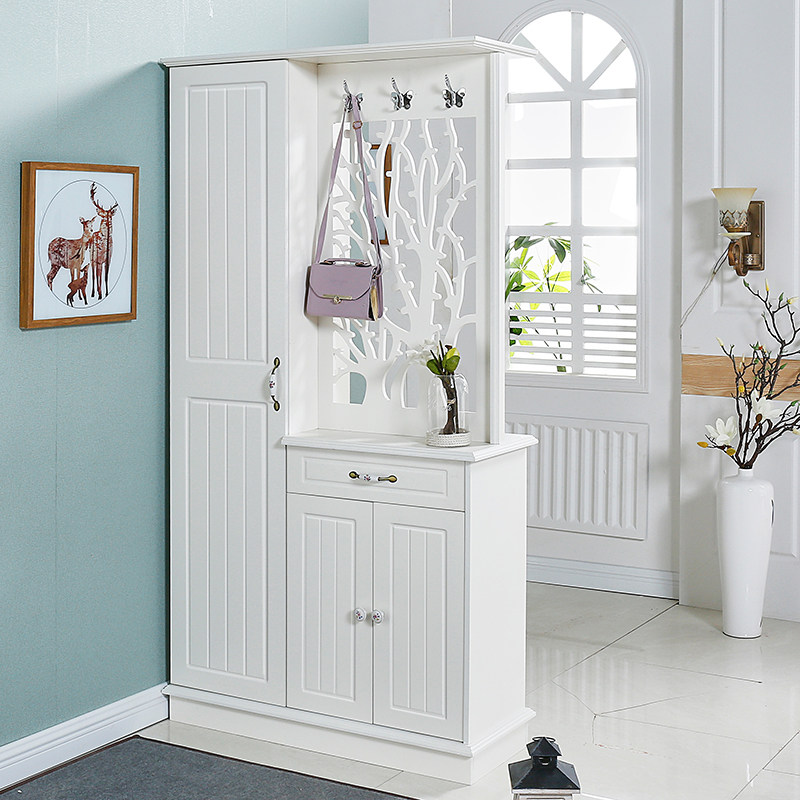 Entrance entry living room hollow screen decoration clothes hat into the