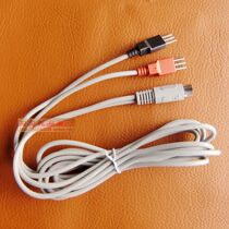 5P plug three contact pin line 2 5mm pin plug-in type with fever function connection line plus coarse meridians physiotherapy guide wire