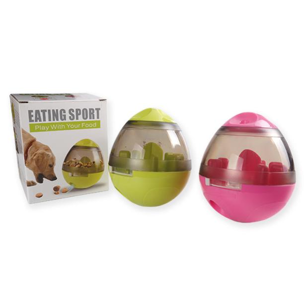 Dog Leaking Ball Dog Đồ chơi giáo dục Tumbler Dog Food Intelligence Cat Killing Time Pet Small Dog đồ chơi chó gặm xương
