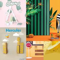 Blind box ob model hand-made photo photography background cloth bjd small ragdoll shooting background theme cute scene