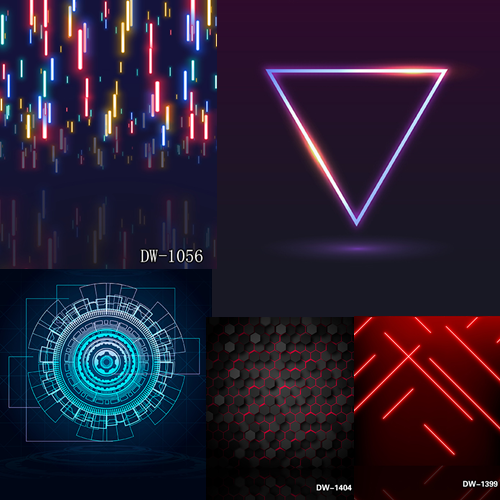 Soldier model handled BJD cloth OB 11 shoot background cloth photography neon laser lights