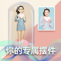 Soft clay doll custom kneaded clay man doll wax figure doll clay sculpture real person handmade diy birthday wedding gift